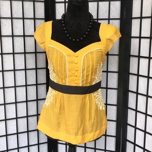 Anthropologie Floreat Blouse